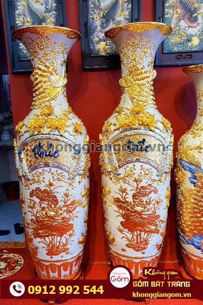 Nơi mua lộc bình giá xưởng Vĩnh Lộc – Mua lộc bình bằng gỗ hay gốm sứ?