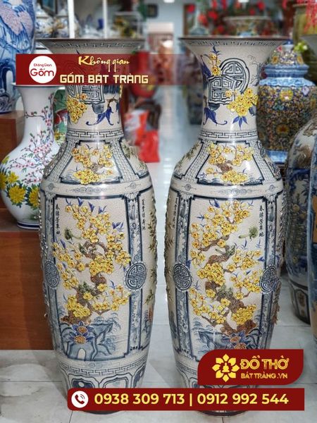 Vì sao chọn lộc bình gốm sứ Bát Tràng làm quà tặng dịp cuối năm