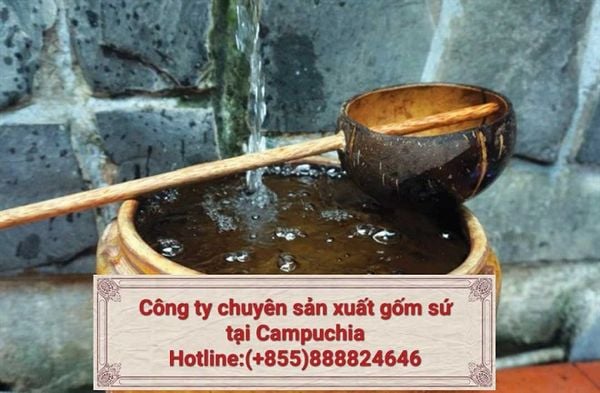 Địa chỉ nơi sản xuất các lu gốm sứ tại Campuchia