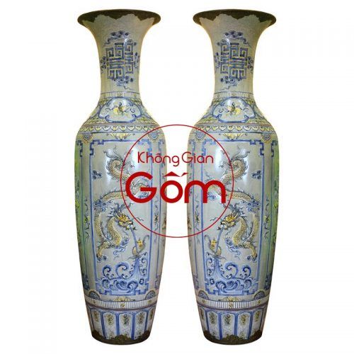 Bình gốm cắm hoa Bát Tràng mua ở đâu? Giá bao nhiêu tiền tại tphcm