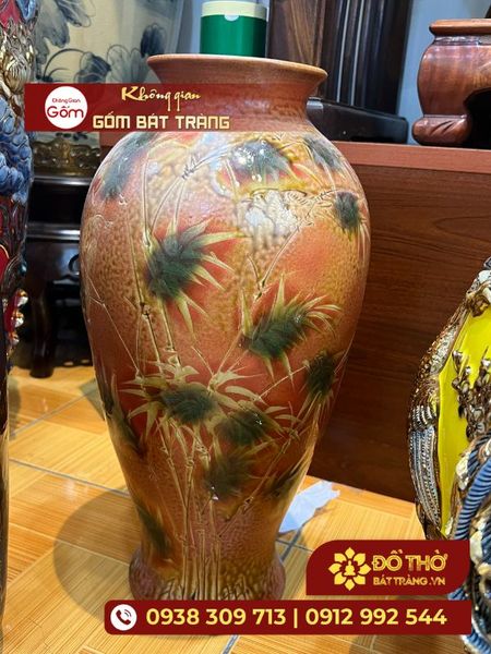 Lựa chọn các loại bình hoa gốm sứ sang trọng chưng Tết