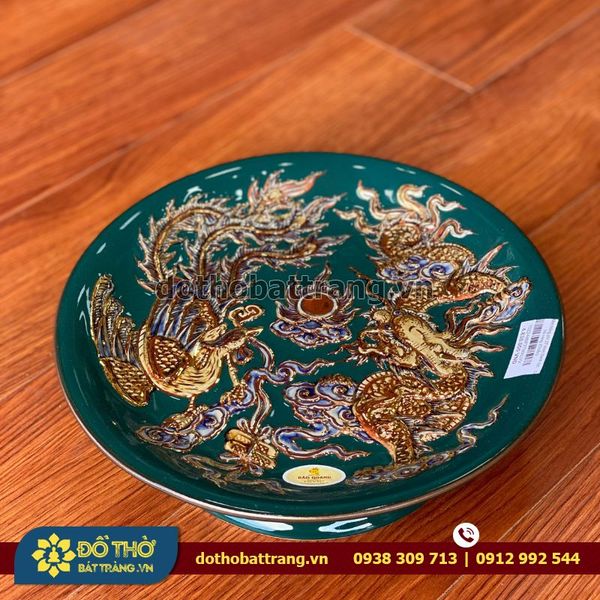 Mâm bồng gốm sứ Bát Tràng chính hãng tại TP.HCM