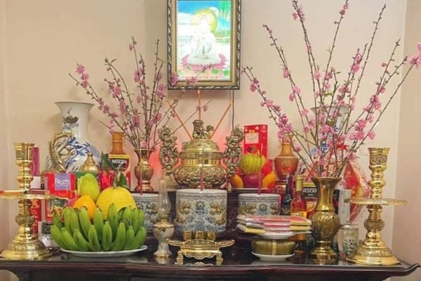 Nghi thức lập văn khấn cúng đầu năm Tết Nguyên Đán