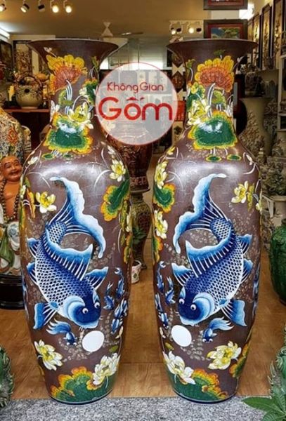 Ý nghĩa lục bình Vẽ Chùa Một Cột trong phong thủy