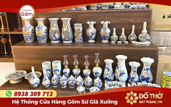 Mua đồ thờ Bát Tràng ở đâu HCM – Cửa hàng đồ thờ gốm sứ chính gốc