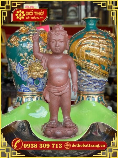 Ưu điểm của tượng Phật đản gốm sứ được ưa chuộng