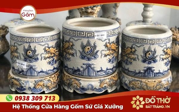 Top 3 mẫu đồ thờ Bát Tràng cao cấp tại TP.HCM