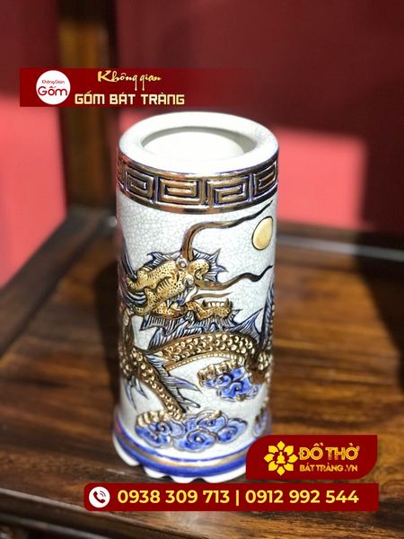 Bộ đồ thờ Bát Tràng đầy đủ – nâng tầm không gian thờ tự
