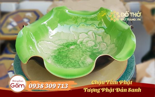 Mua chậu tắm Phật ở đâu? Nên lựa chọn chậu tắm Phật bằng chất liệu gì?