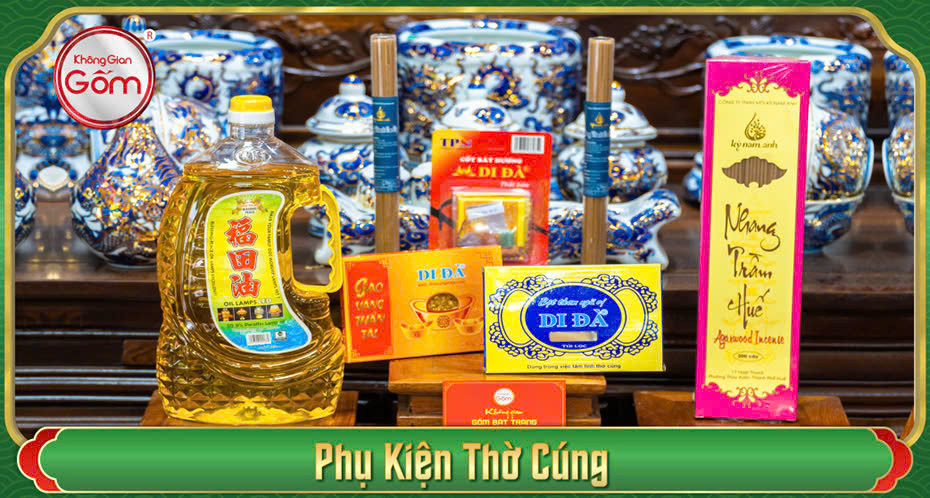 phụ kiện thờ cúng