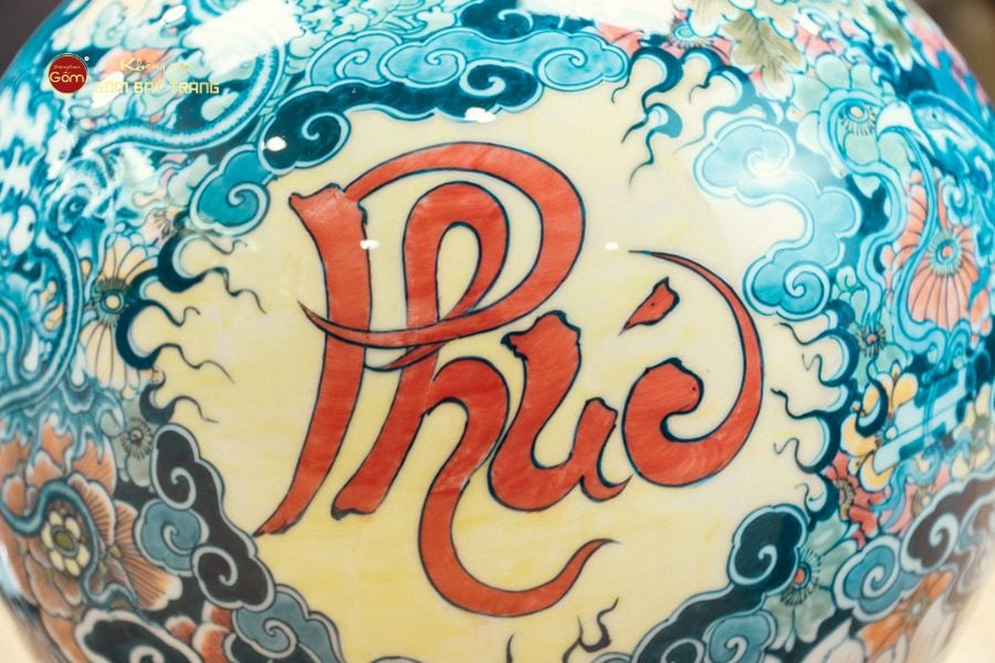 Quả Hút Lộc Long Phụng Triều Phúc Ngàn Hoa Phú Quý