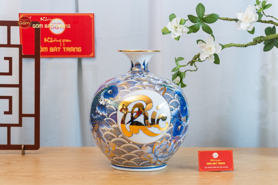 Quả Hút Lộc Vẽ Vàng Phúc Lộc Thọ Niên Niên Hữu Dư