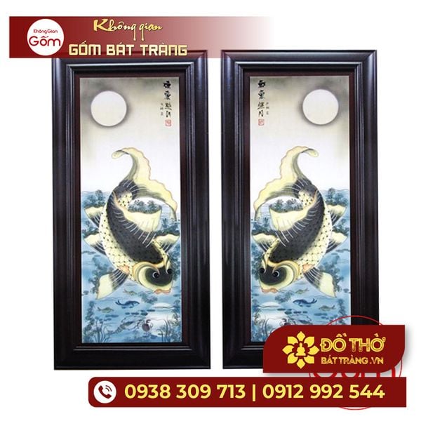 Tranh sứ quà tặng tân gia – Món quà độc đáo khiến gia chủ ấn tượng
