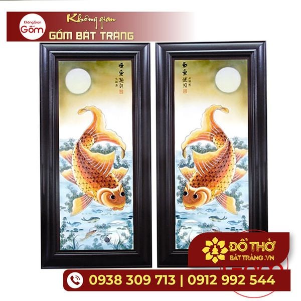 Tranh sứ quà tặng tân gia – Món quà độc đáo khiến gia chủ ấn tượng