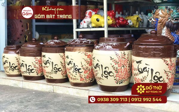 Hũ gạo quà tặng tân gia – Mua hũ gạo tài lộc làm món quà ý nghĩa