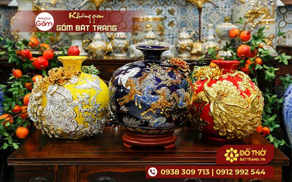 Điểm qua 5 món quà tặng tân gia gốm sứ Bát Tràng được ưa chuộng nhất