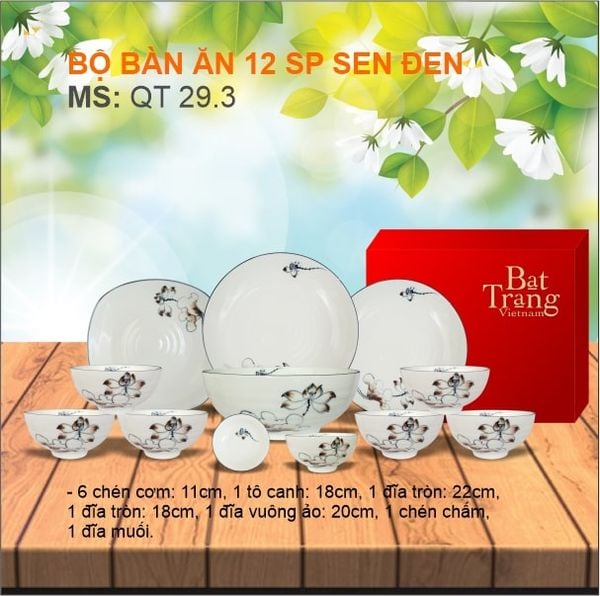 Tô chén sứ in logo – quà tặng khách hàng 20/10
