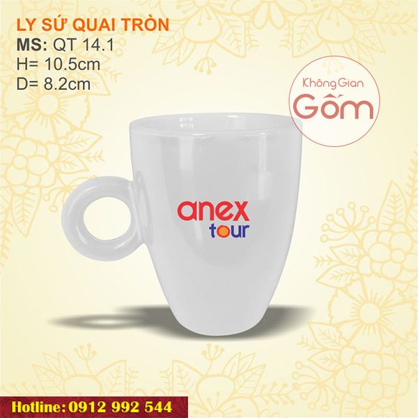 Đặt hàng ly sứ in logo làm quà tặng 20/10 cho khách hàng