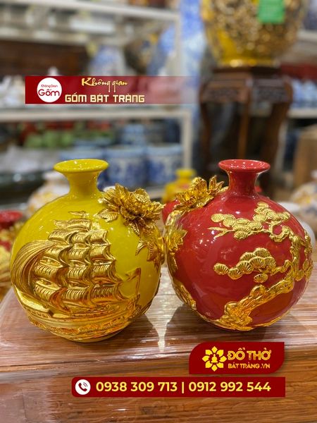 Kinh nghiệm chọn bình hút tài lộc Bát Tràng sang trọng, hợp phong thủy