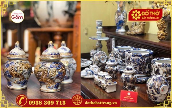 Mua đồ thờ cúng Bát Tràng tại TPHCM sao cho đáng tiền
