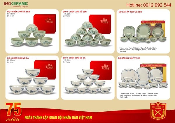 Các loại quà tặng cho doanh nghiệp – Xưởng sản xuất quà tặng gốm sứ