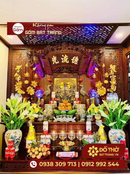 Mẹo trang trí bàn thờ gia tiên ngày Tết đón tài lộc