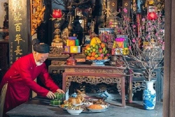 Nghi thức lập văn khấn cúng đầu năm Tết Nguyên Đán