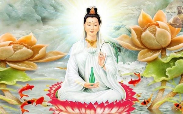 Tìm hiểu ý nghĩa của Quan Âm liên trì trong phong thủy
