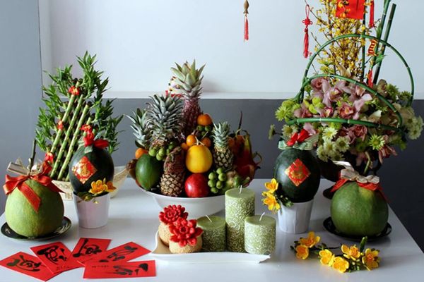 Cách bày trí bàn thờ ngày Tết đơn giản ở cả 3 miền