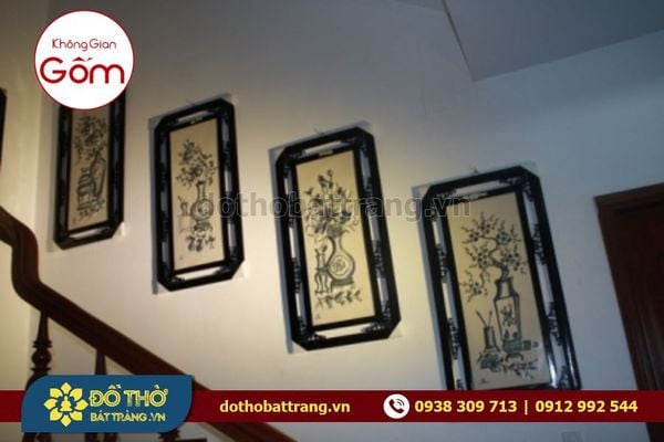 Gợi ý một số mẫu tranh mạ vàng tặng tân gia ý nghĩa