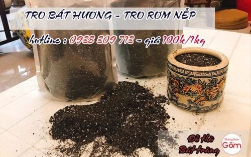 Cung cấp sỉ lẻ tro bát hương, tro rơm nếp toàn quốc