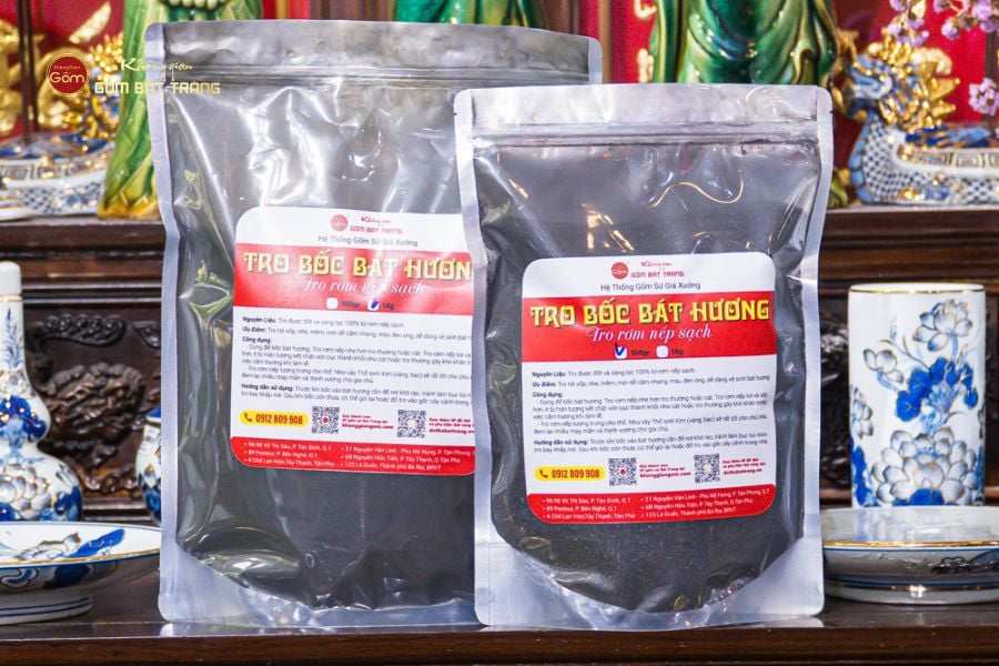 Tro Nếp Bốc Bát Hương