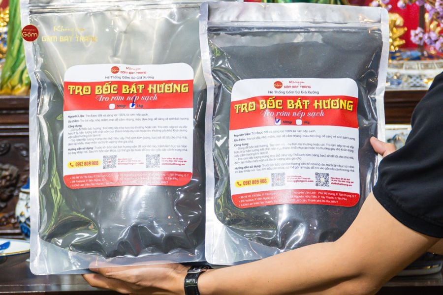 Tro Nếp Bốc Bát Hương