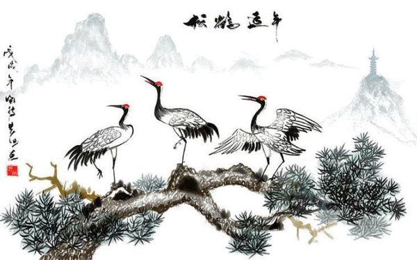 Tùng Hạc Diên Niên có ý nghĩa như thế nào trong phong thủy