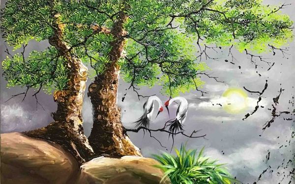 Tùng Hạc Diên Niên có ý nghĩa như thế nào trong phong thủy