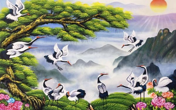 Tùng Hạc Diên Niên có ý nghĩa như thế nào trong phong thủy