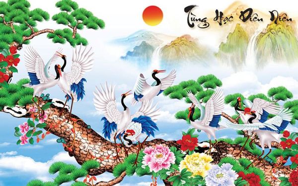 Tùng Hạc Diên Niên có ý nghĩa như thế nào trong phong thủy