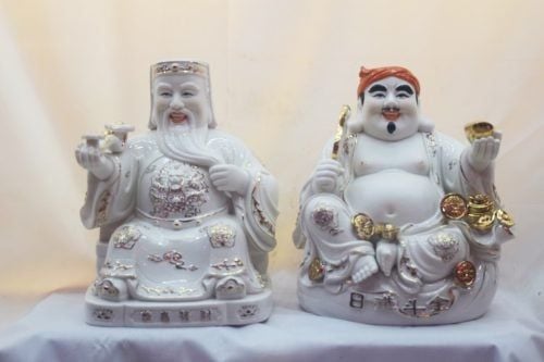 Tượng Thần Tài Thổ Địa bằng đá có linh thiêng không?