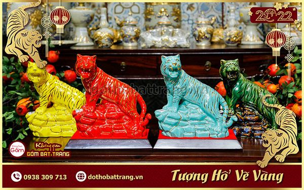 Tượng hổ trang trí phong thủy quận 1 – Chọn tượng hổ làm quà tặng