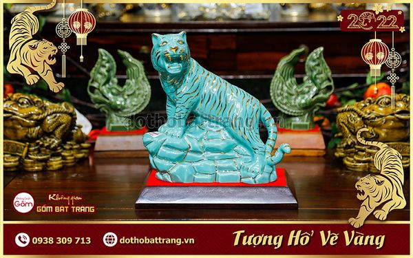 Tượng hổ trang trí phong thủy quận 1 – Chọn tượng hổ làm quà tặng