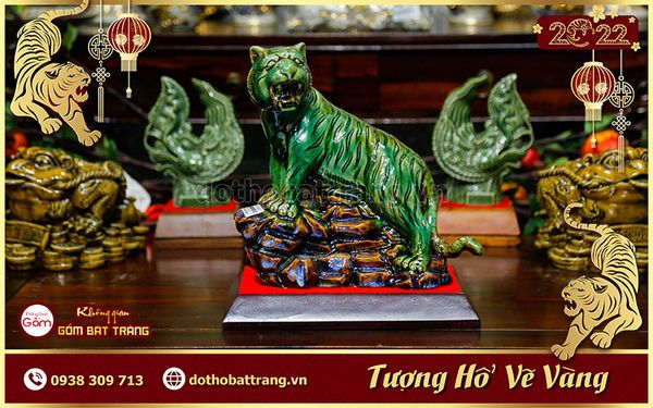 Tượng hổ trang trí phong thủy quận 1 – Chọn tượng hổ làm quà tặng