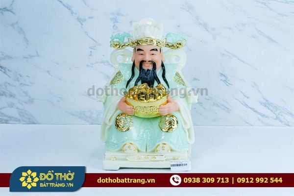 Tượng Thần Tài Thổ Địa đá Đài Loan cao cấp