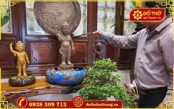 Ưu điểm của tượng Phật đản gốm sứ được ưa chuộng
