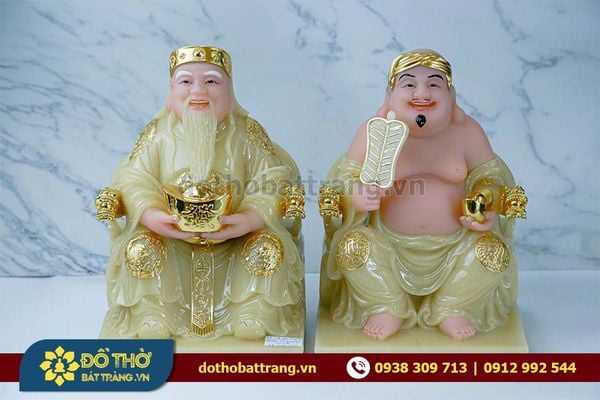 Tượng Thần Tài Thổ Địa đá Đài Loan cao cấp