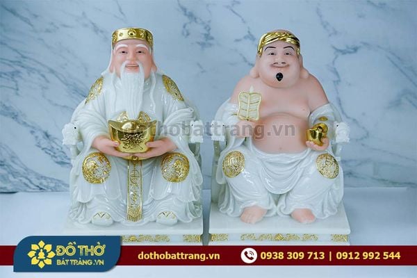 Tượng Thần Tài Thổ Địa đá Đài Loan cao cấp
