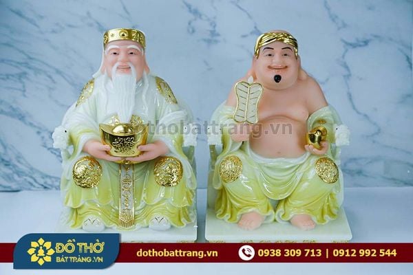 Tượng Thần Tài Thổ Địa đá Đài Loan cao cấp