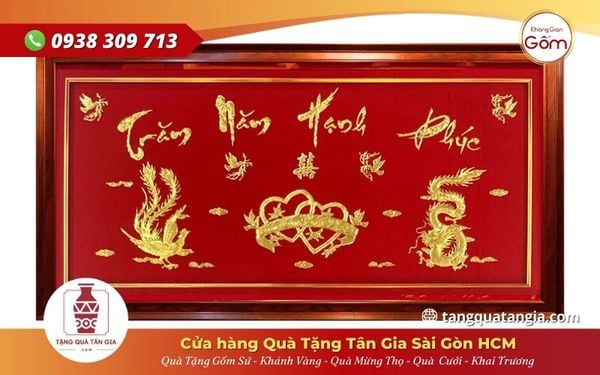 Mua khánh vàng mừng tân gia uy tín ở đâu tại TP.HCM