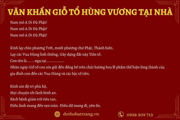 Cúng mùng 10 tháng 3 tại nhà tươm tất và ý nghĩa