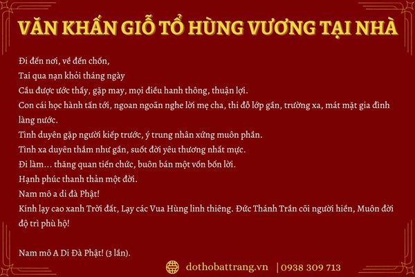 Cúng mùng 10 tháng 3 tại nhà tươm tất và ý nghĩa
