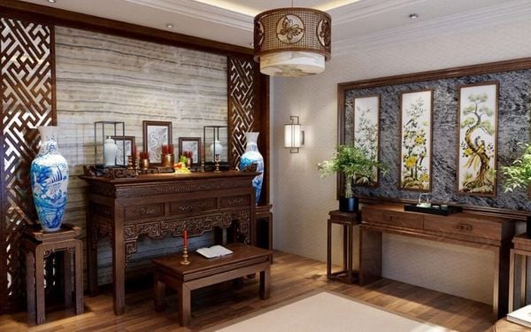 Mua đồ thờ gốm sứ cao cấp cho gia chủ mệnh Thuỷ